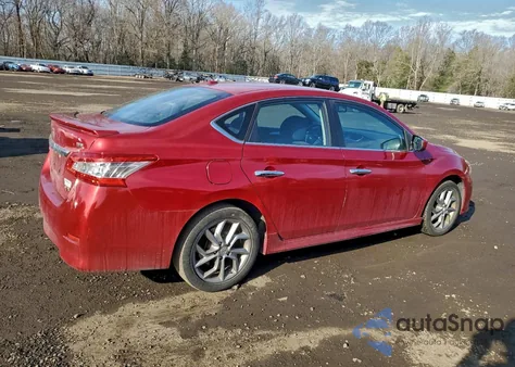 2013 Nissan Sentra S из США, поврежденный, VIN 3N1AB7AP4DL780020